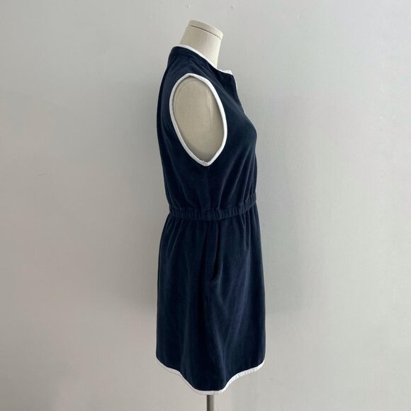 Kule The Terry Dress In Blue Womens Size Medium - Picture 2 of 5